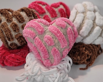 Heart Concha Crochet Pattern