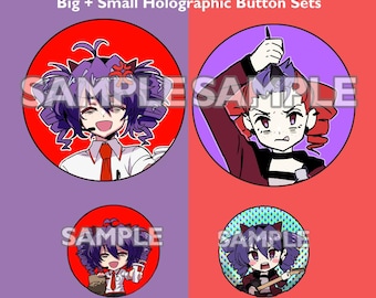 NEOCHRO Collection: Can Badge Sets [Preorder]