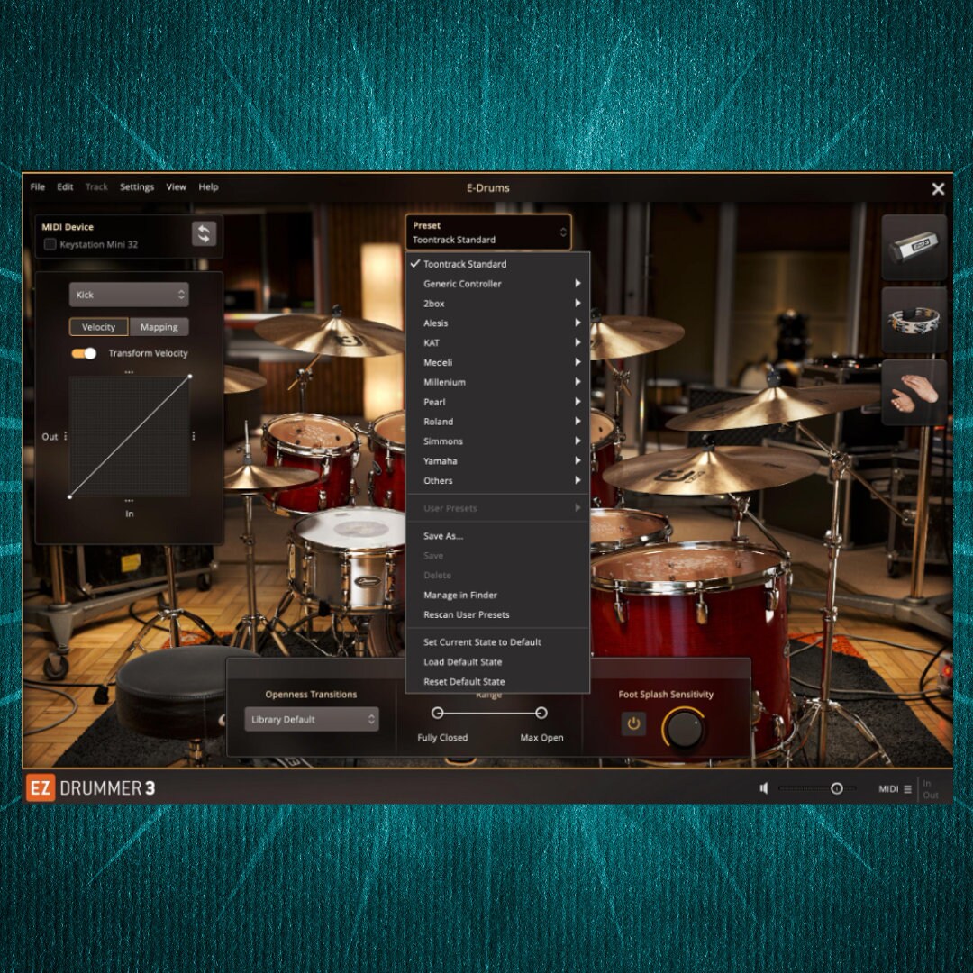Virtual Drum Tools Ezdrummer 3 Core Library for MAC lifetime Etsy