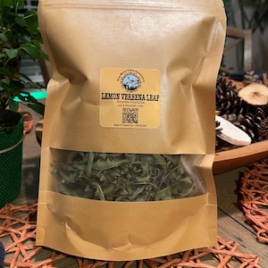 Lemon Verbena Leaf, Whole (Aloysia triphylla)