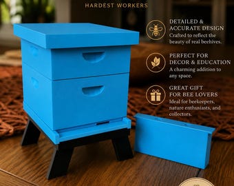 Mini Langstroth Beehive - Home Decor