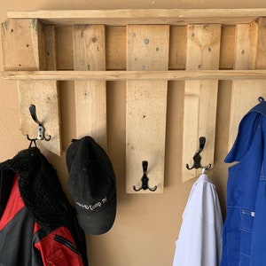 wardrobe made of pallets