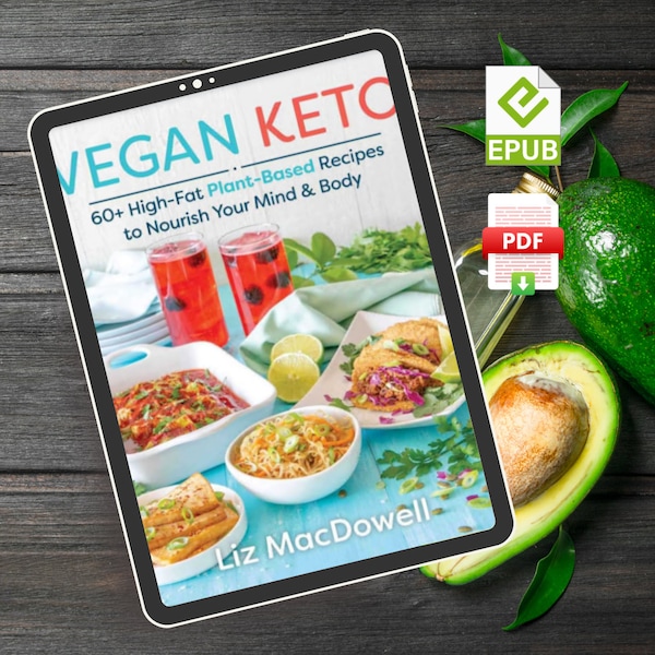 Cooking ebook Vegan Keto | pdf, mobi, epub