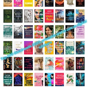 Peut inclure: Un collage de couvertures de livres des 100 meilleurs livres sur Goodreads en 2023. Les couvertures présentent une variété de genres, notamment la fantasy, la romance, le mystère et le thriller. Les livres sont disposés en grille, chaque couverture occupant un espace carré. Le collage est un excellent moyen de voir quels livres étaient populaires en 2023.
