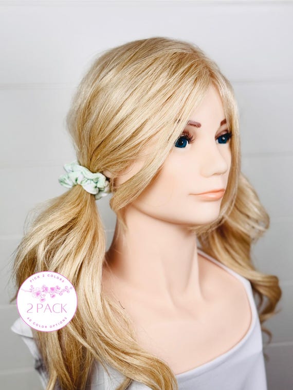 Mini Hair Scrunchies - Pick 2 Colors!