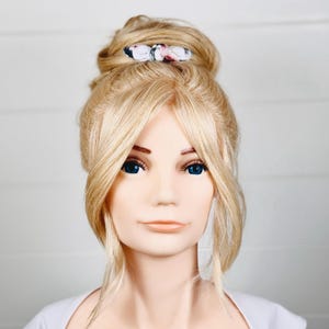 Adult Hair Ties with Extra Small Bow Accents 3 Pack Hair Accessories for Children & Adults Pick 3 Colors!