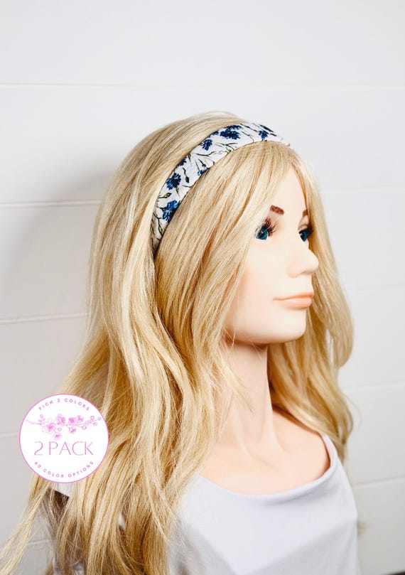 Wide Retro Headbands- Pick 2 Colors!