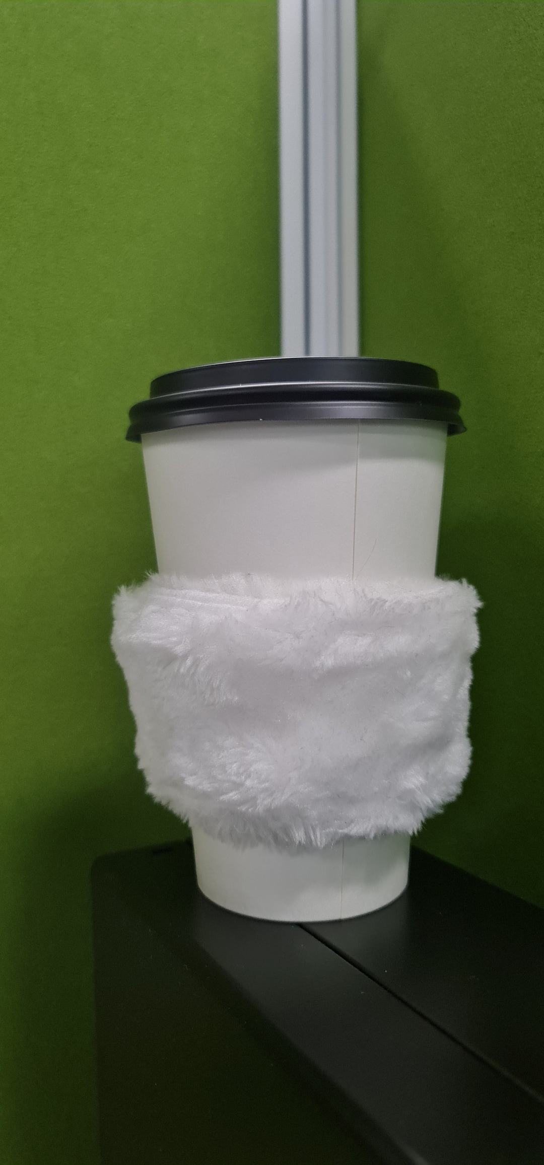Fluffy Coffee Cup Sleeve Adjustable Size - Etsy
