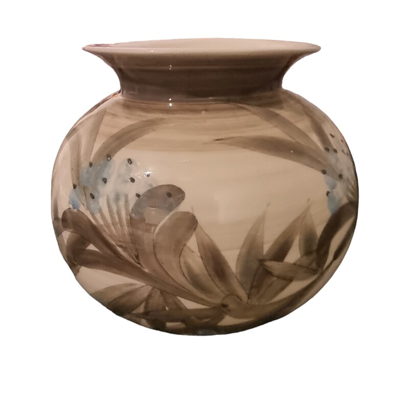 Bol Vintage Jersey Pottery - Floral, Beige, 11,5 Cm - Parfait état