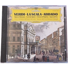 Verdi / La Scala / Abbado - Chœurs d'opéra / Gramophone allemand - 413 448-2 CD