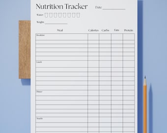 Nutrition Tracker: Daily Nutrition Manager
