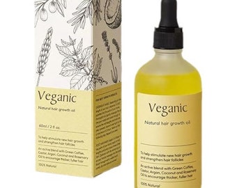 Veganic natural hair growth oil