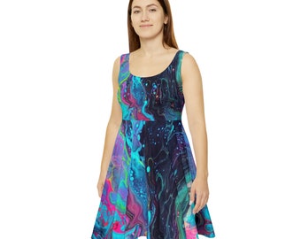 Galactic Women's Skater Dress (AOP)