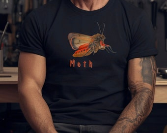 Moth T-shirt | Spring T-shirt | Mothers Day T-shirt | Nature T-shirt | Mom T-shirt | Fathers Day T-shirt | Dad T-shirt | Cottage T-shirt