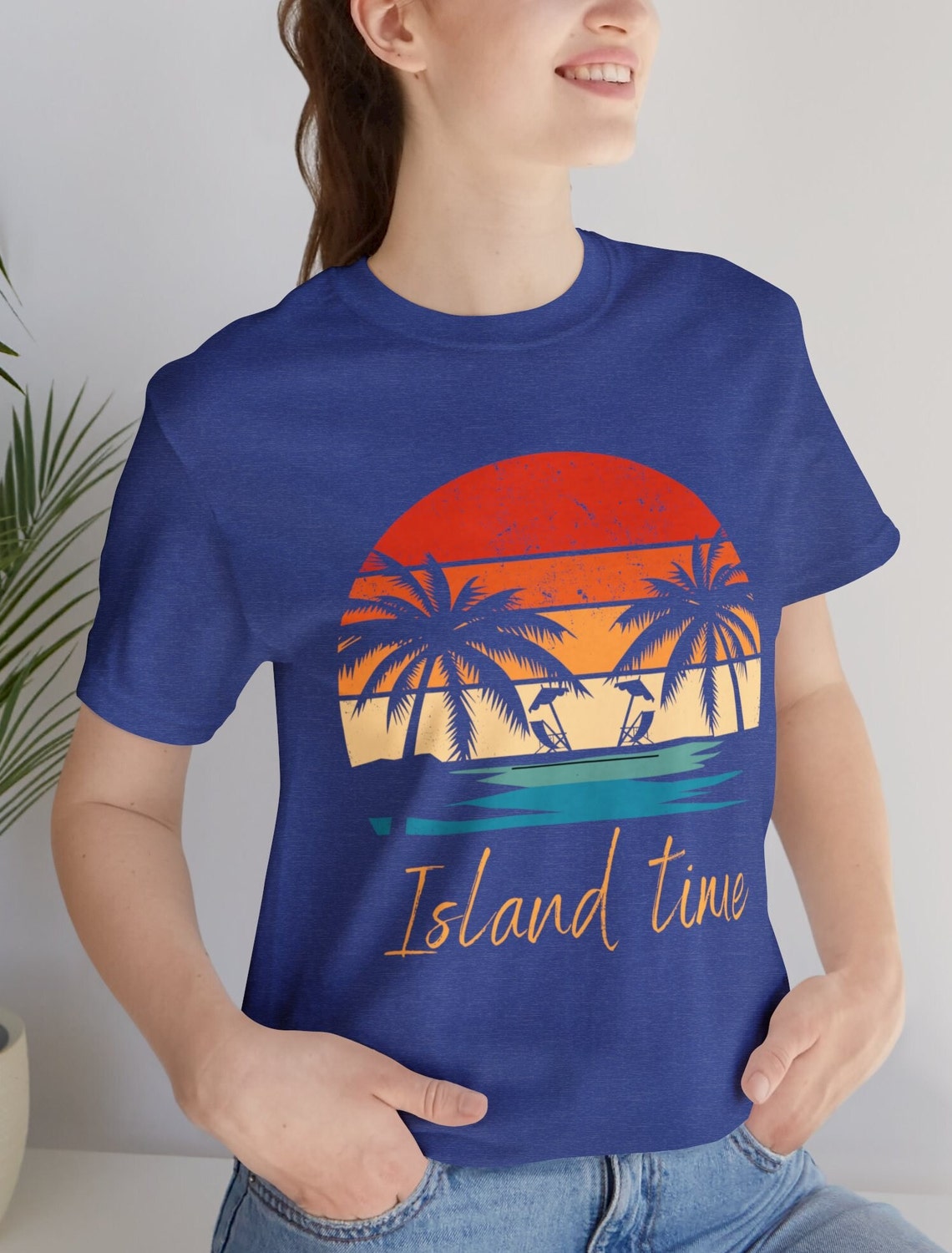 Island Time Tshirt tropical Island Tshirt Vacation Tshirt Caribbean