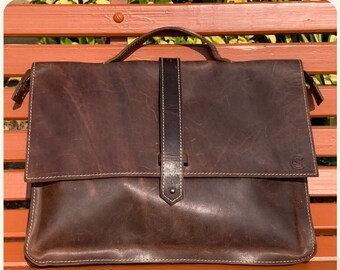 Vintage handgemachte Leder Laptop Tasche-Leder Umhängetasche für Frauen-Laptop Messenger Tasche-Laptop Aktentasche-Tablet Aktentasche für Männer