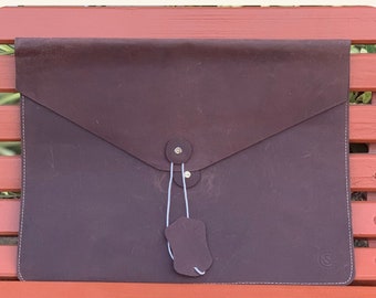 Leather Laptop Sleeve-MacBook Sleeve-Leather Laptop Case-Graduation Gifts-Document Holder-Laptop Case For 14/15/16 inch-Protective Sleeve