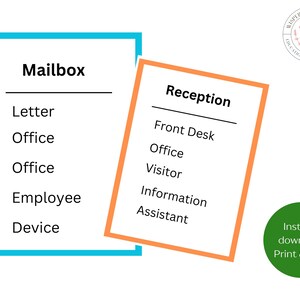 Juego de vocabulario tabú para la oficina - Actividad de asociación de palabras IMPRIMIBLE - Juego divertido de inglés como segundo idioma en el lugar de trabajo - Material de oficina para aprender - Juego tabú y alegría