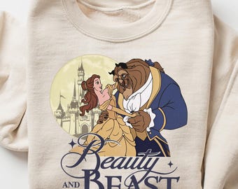 Camiseta retro de cuento de Disney tan antiguo como el tiempo, sudadera de Bella de Disney, La Bella y la Bestia, camiseta de Bella de La Bella, princesa de Disney