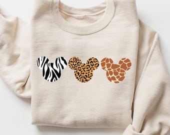 Camiseta Disney Animal Safari Kingdom, Camiseta Disney Mickey, Camiseta Mickey Head Cheetah, Camiseta Disney Family Vacation, Camiseta Disney Mickey Leopard