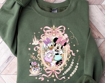 Disney Girls Just Wanna Have Fun Sweatshirt, Disney Minnie Daisy Summer Shirt, Disney Besties Tee, Disneyworld Vacation Tee Shirt
