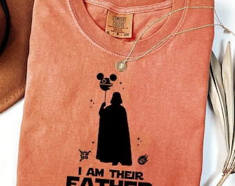 Comfort Colors® I Am The Father Shirt, Disney Man T-shirt, Darth Vader Shirt, Star Wars Daddy Shirt, Stars Wars Shirt, Fathers Day Gift