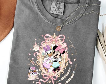 Comfort Colors® Disney Girls Just Wanna Have Fun Shirt, Disney Minnie Daisy Summer Shirt, Disney Besties Tee, Disneyworld Vacation Tee Shirt