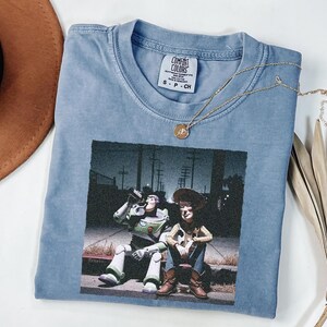 Comfort Colors® Toy Story Shirt, Buzz Lightyear Woody Shirt For Men Women, Pixar Tee, Animation Tee Shirt, Movie Lover Gift image 5