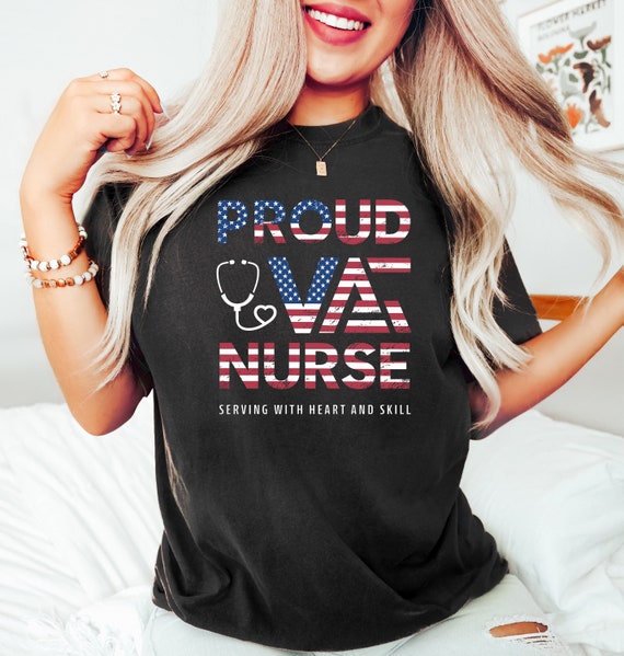 Patriotic Nurse Tee Shirts American Flag Proud Nursing Gift Patriotic Nurse Tee Shirts American Flag Proud Nursing Gift