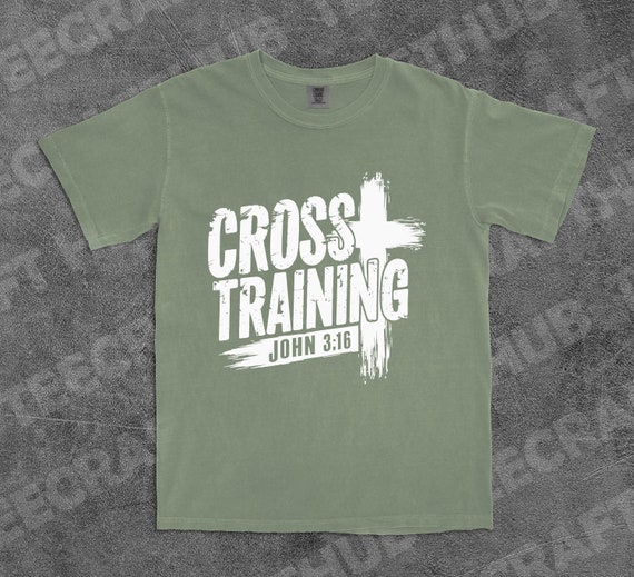 Cross Training John 3:16 Bible Verse Tee shirt Cross Training John 3:16 Bible Verse Tee shirt