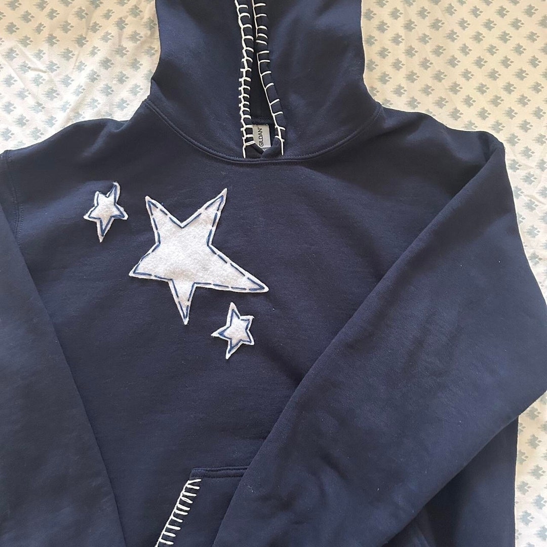 国内で当店のみ Supermade - Star Embroidered Hooded 国内で当店のみ Supermade - Star Embroidered Hooded