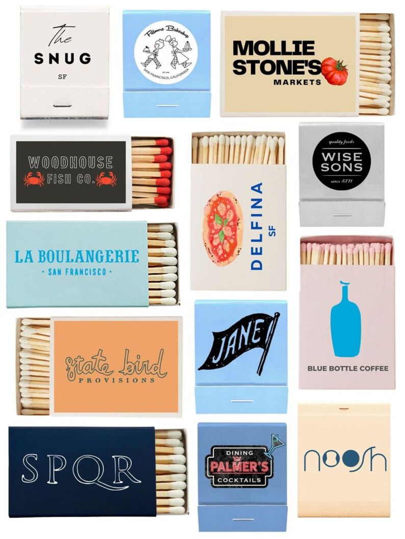 Custom Matchbook Digital Print Wall Art | Custom Matchbook Art ...