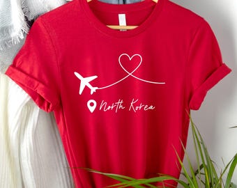 Personalised Travel Shirt, Custom Location Printed T-Shirt, Destination Flight Shirt, Airplane Mode Tee, Summer Vacation Shirt, Gift for Her