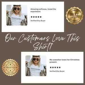 May include: White t-shirt with the word "Bitchilante" printed on the front. The image includes customer reviews and a "Best Seller" badge. The phrase "Our Customers Love This Shirt!" is also visible.