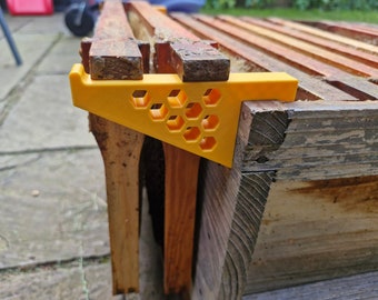 Bee Frame Support Holder BeeKeeping (Holds 2 Frames) comes as a pair