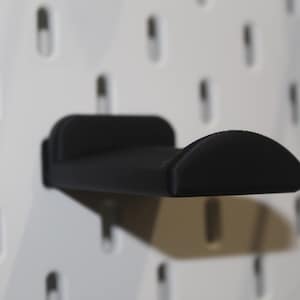 Soporte para auriculares Skadis con gancho para tablero perforado de Ikea (cualquier color)