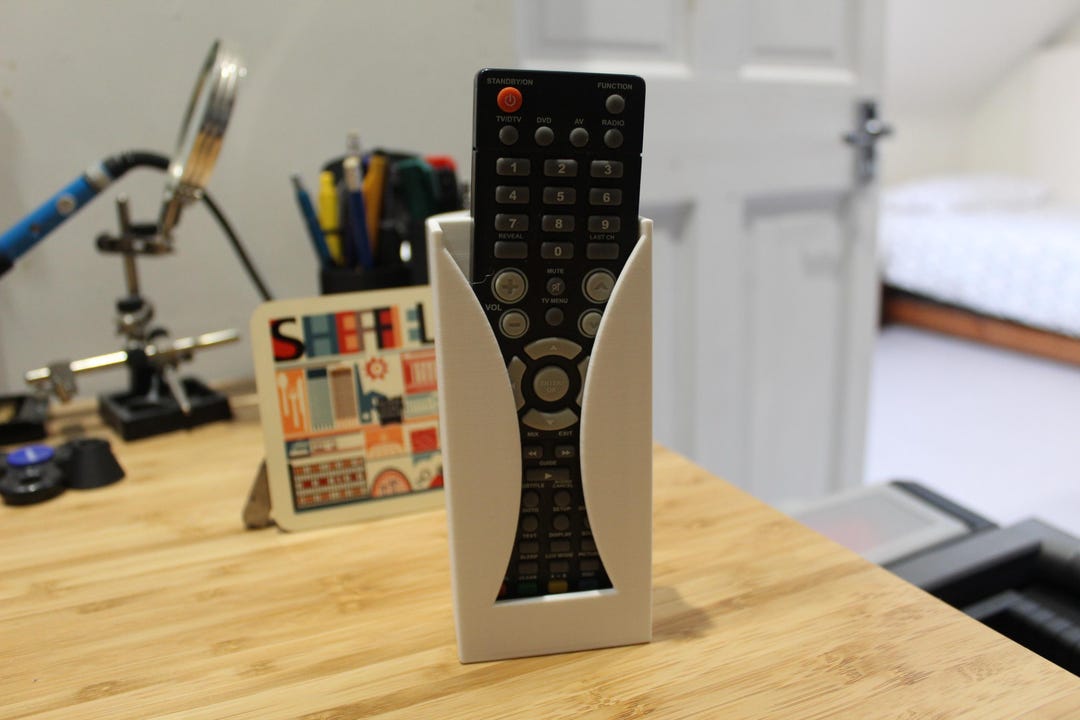 Under Table Unit Remote Control Holder or Wall Mount - Any Colour - Etsy