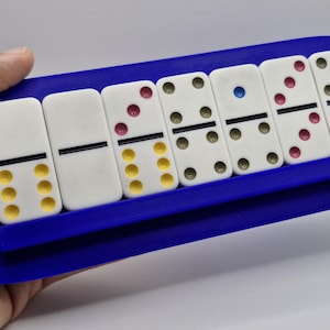 Hand Domino Halter Tablett Dominoes Display mit abnehmbaren Ständer