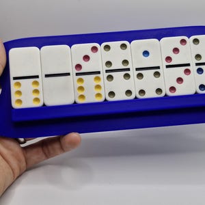 Handheld Domino Holder Tray Dominoes Display With Detachable Stand - Etsy