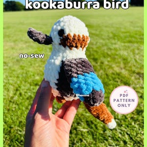 Kookaburra Vogel, Kookaburra Häkelanleitung, Kookaburra Kunst, Kookaburra Vogel Häkelanleitung, Kookaburra Kunstwerk, Kookaburra, Kookaburra