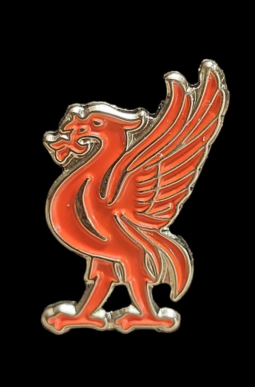 Liver Bird Lapel Pin Badge In Velvet Pouch Or Gift Box With Free Engraving 714