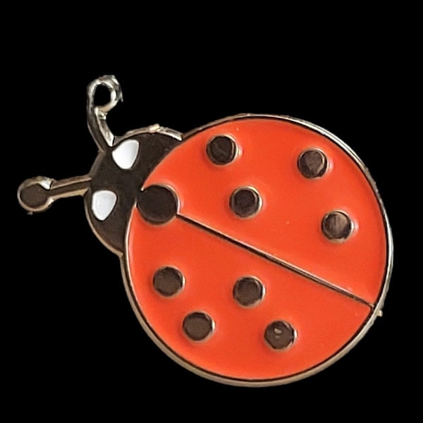 Ladybird Bug Enamel Pin Badge