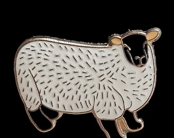 Sheep Enamel Pin Badge