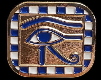 Eye of Horus Metall und Emaille Pin Badge