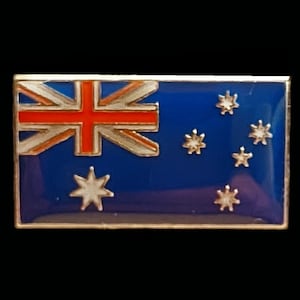 Australian Flag Metal Enamel Pin Badge