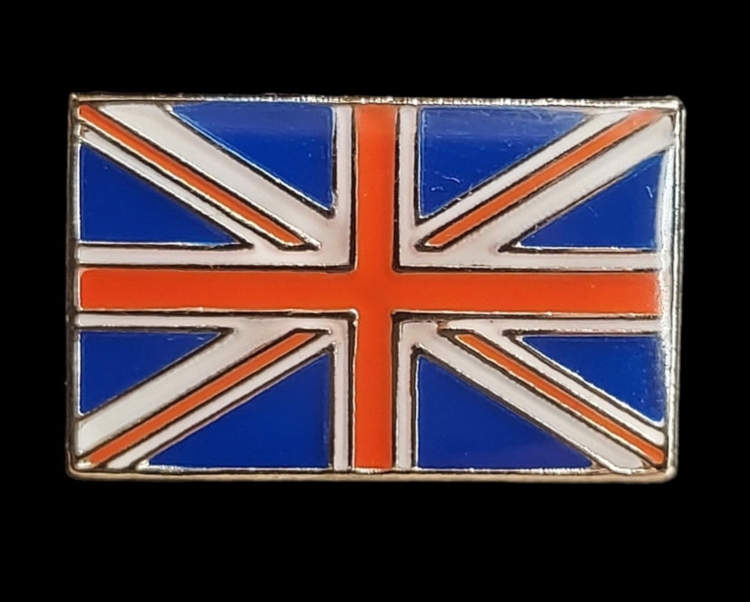 Spilla Metallo Spilletta Bandiera Regno Unito Inghilterra UK - Foto 5