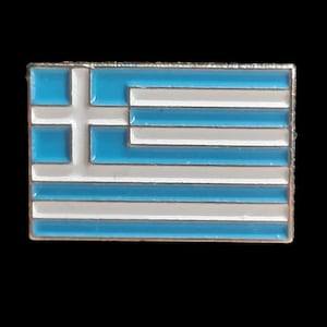 Greece Flag Metal Enamel Pin Badge