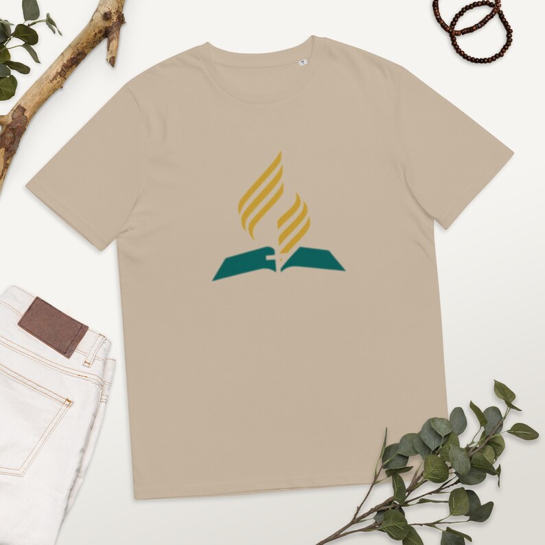 Seventh day adventist uniseks T-shirt van biologisch katoen