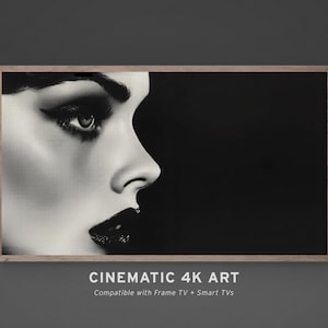 Hollywood-Profil | Filmische digitale Kunst | 4K Download für Frame TV & Screens