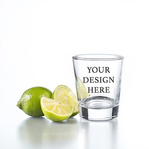 Shot Glass Mockup Blank Shot Glass JPEG Transparent Drinkware Mockup Barware Product Display Custom Glass Mockup Digital Glassware Mockup